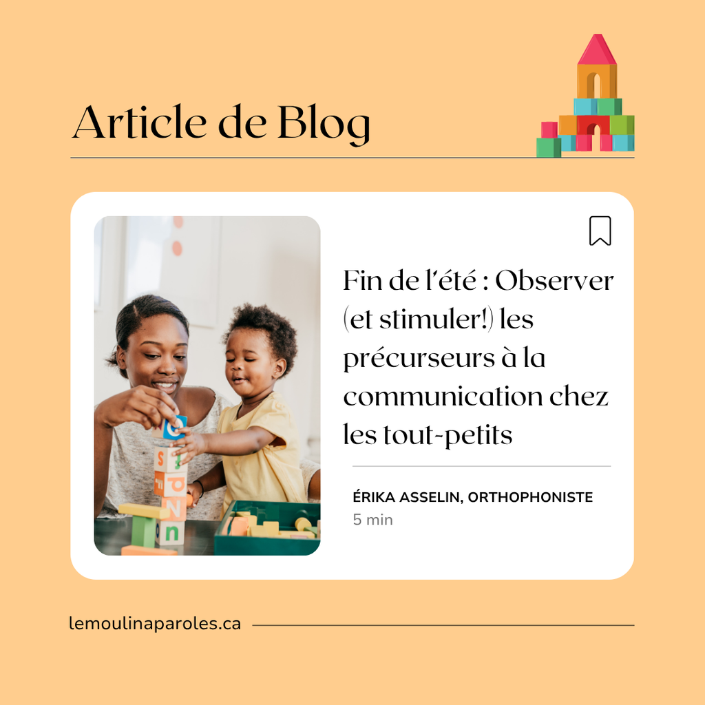 Fin de l’été : Observer (et stimuler!) les précurseurs à la communication chez les tout-petits