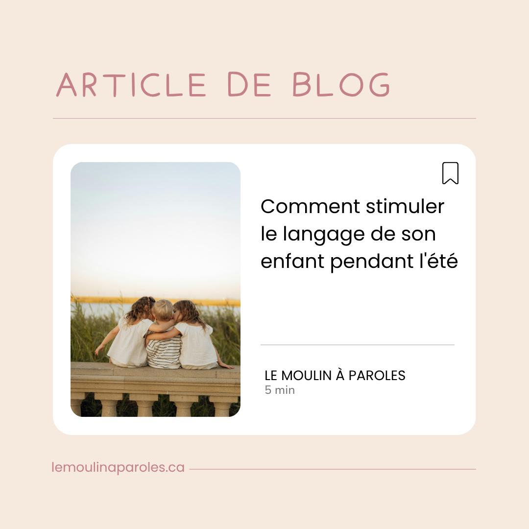 Activités estivales simples pour stimuler le langage des enfants sans pression.