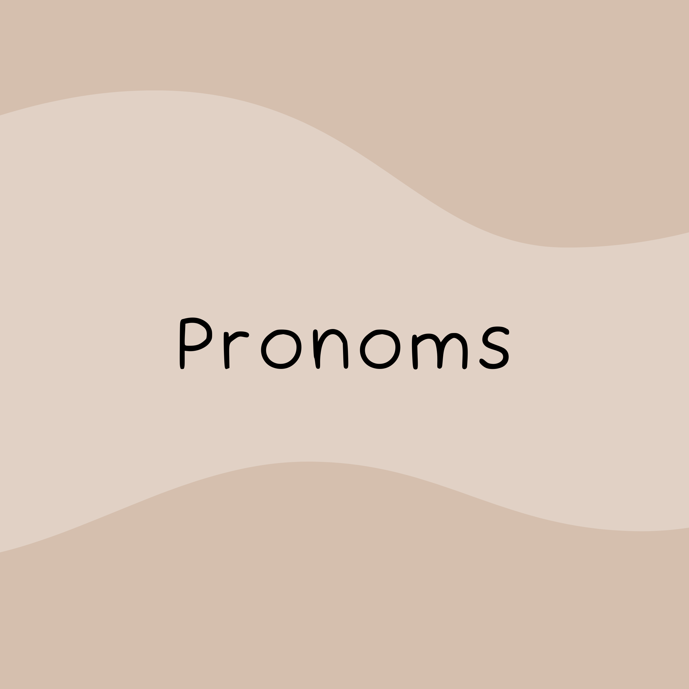 Pronoms