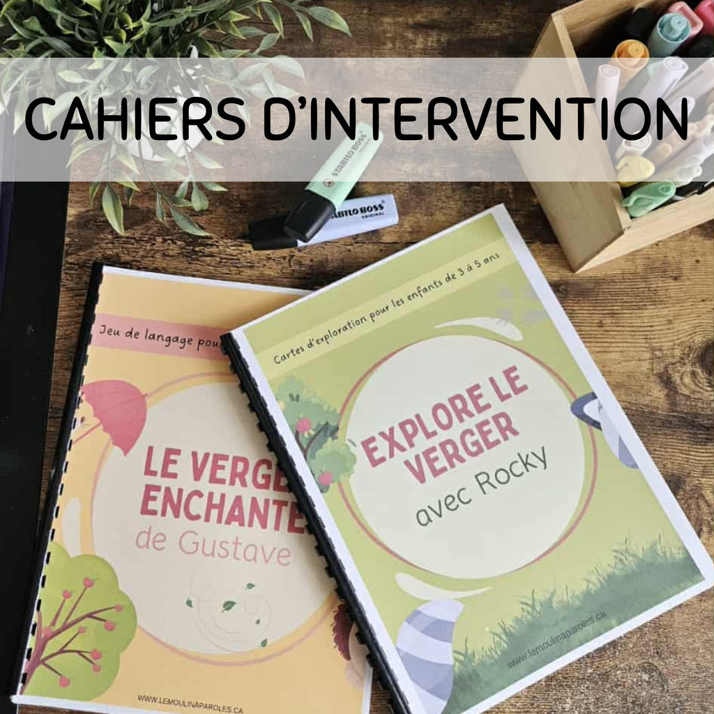 Cahiers d'intervention