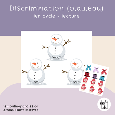 Graphies du son /O/ - 1er cycle - lecture