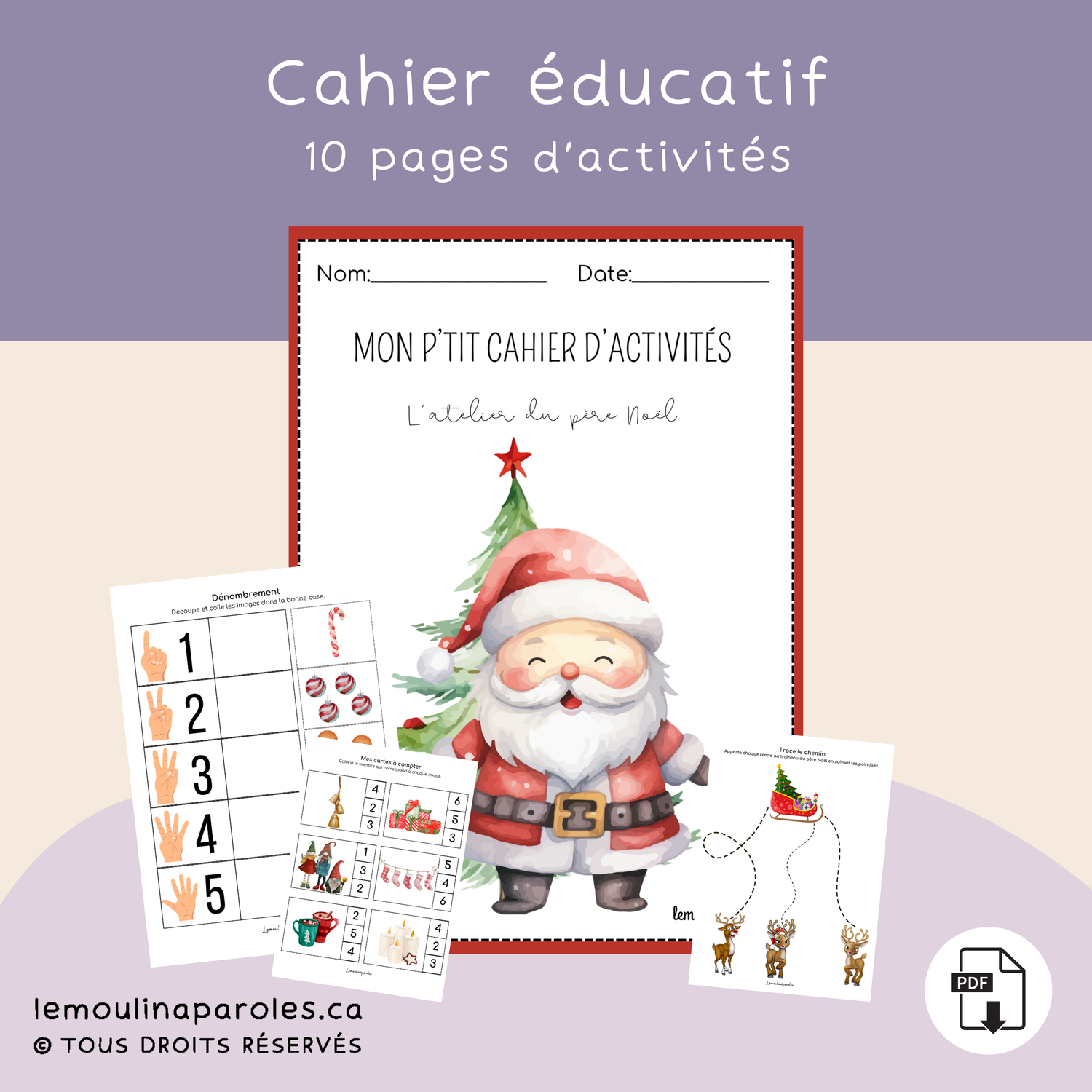 Cahier d'activités - Noël