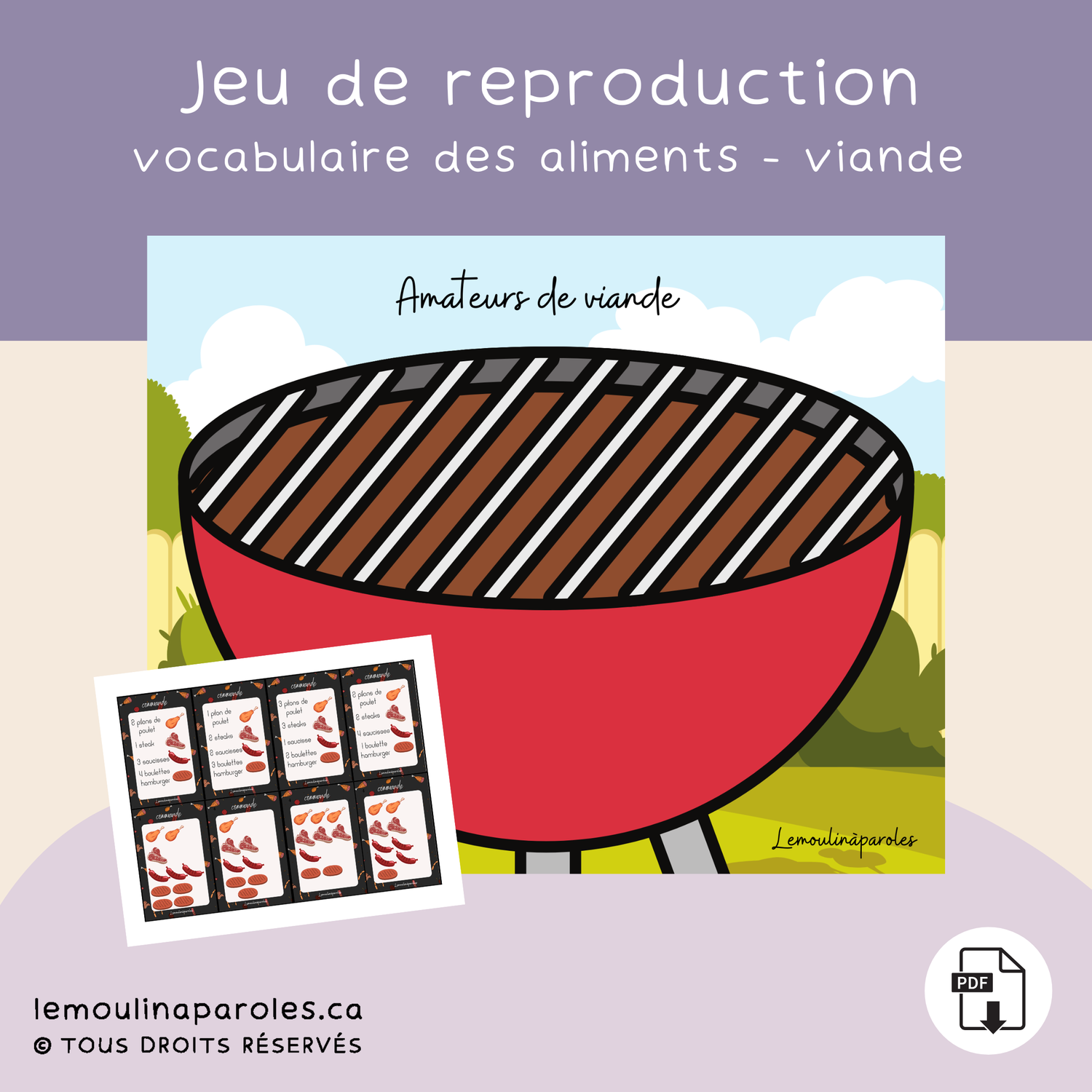 Amateurs de viande BBQ