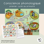 Activités langage préscolaire thème animaux imprimable