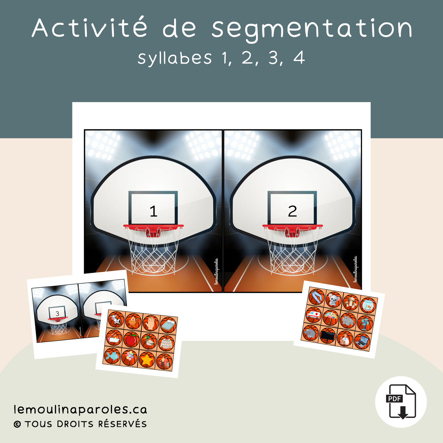 Tournoi de basket - segmentation