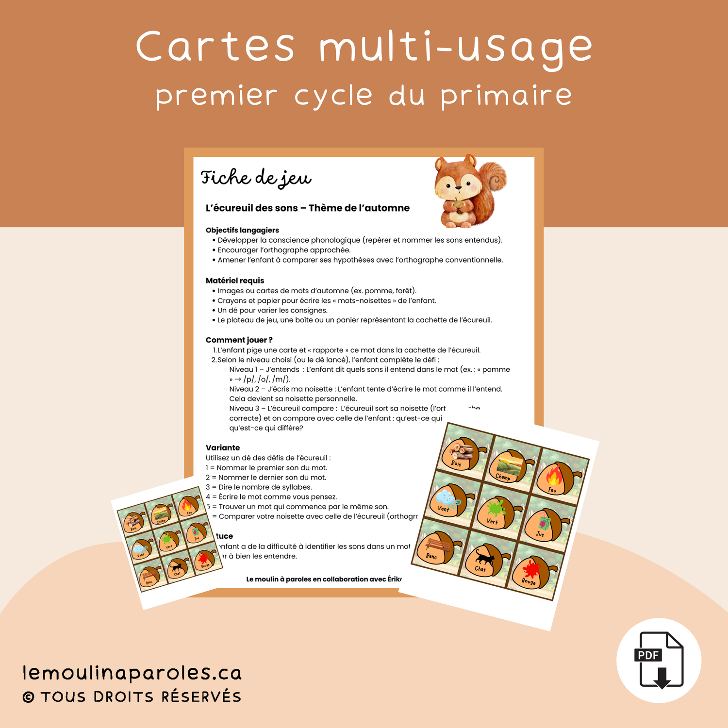 L'écureuil des sons