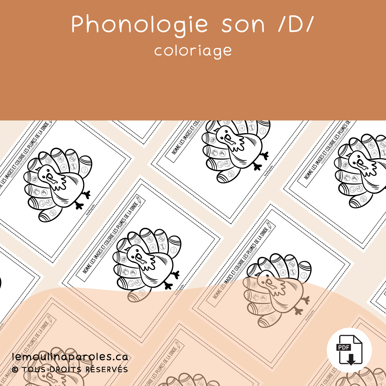 Dana la dinde son /D/