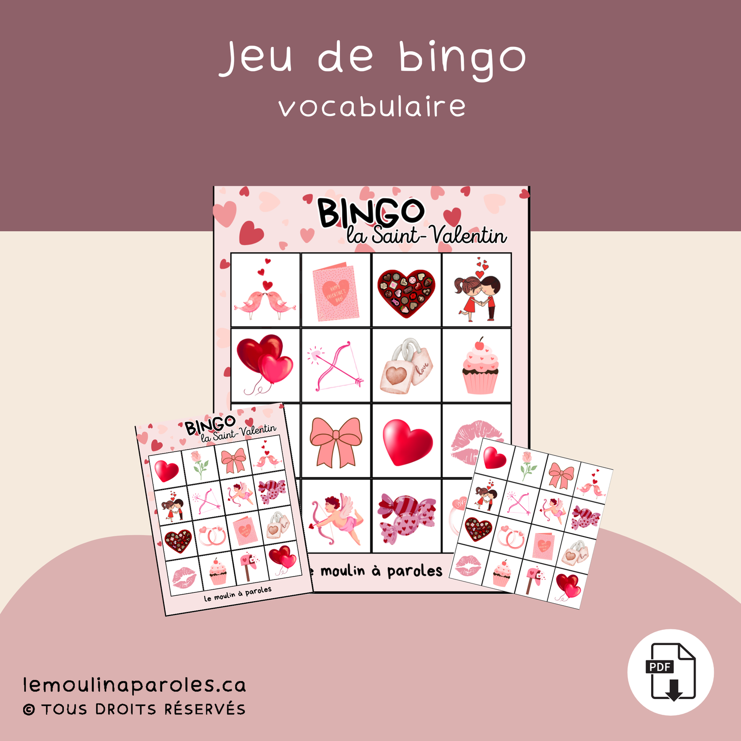 Bingo Saint-Valentin