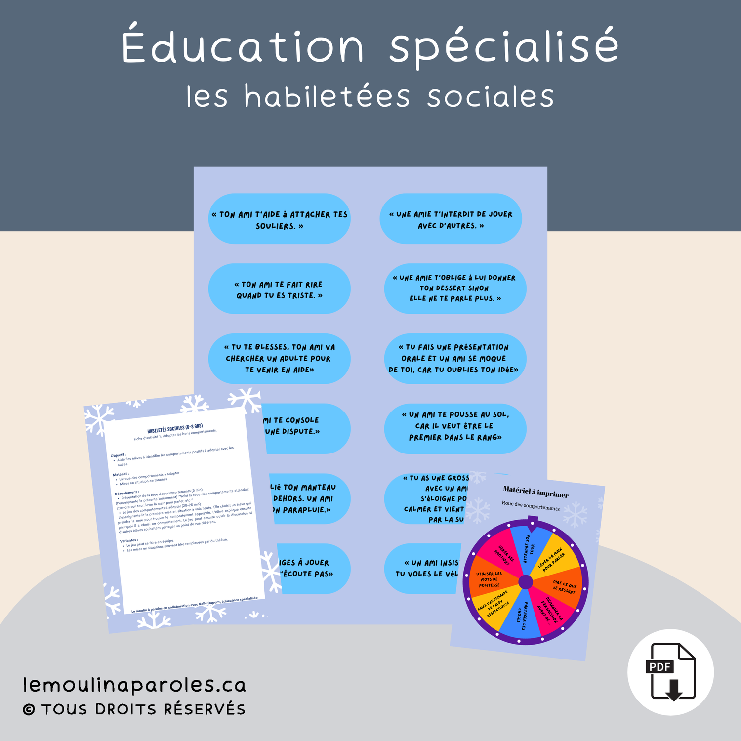 Habiletés sociales 6-8ans