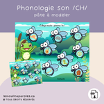 Jeu orthophonie insectes sons syllabes et vocabulaire