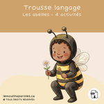 Trousse langage abeilles jeux éducatifs enfant PDF