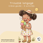 Trousse langage crème glacée jeux éducatifs enfant PDF