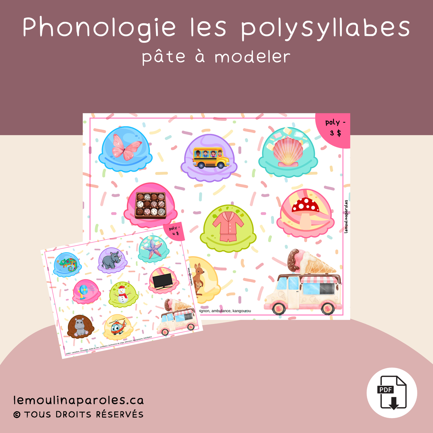 Saveurs de crème glacée