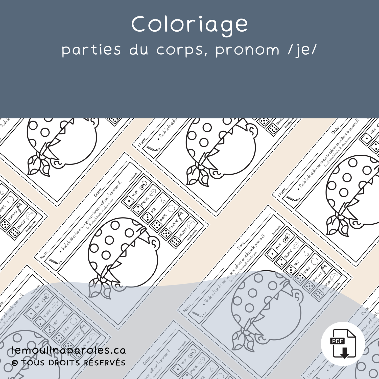 Dis-moi ce que tu colores - les pirates