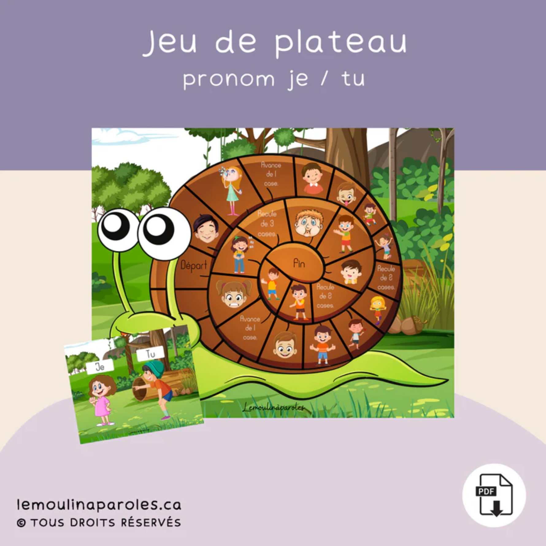Jeu orthophonie insectes sons syllabes et vocabulaire
