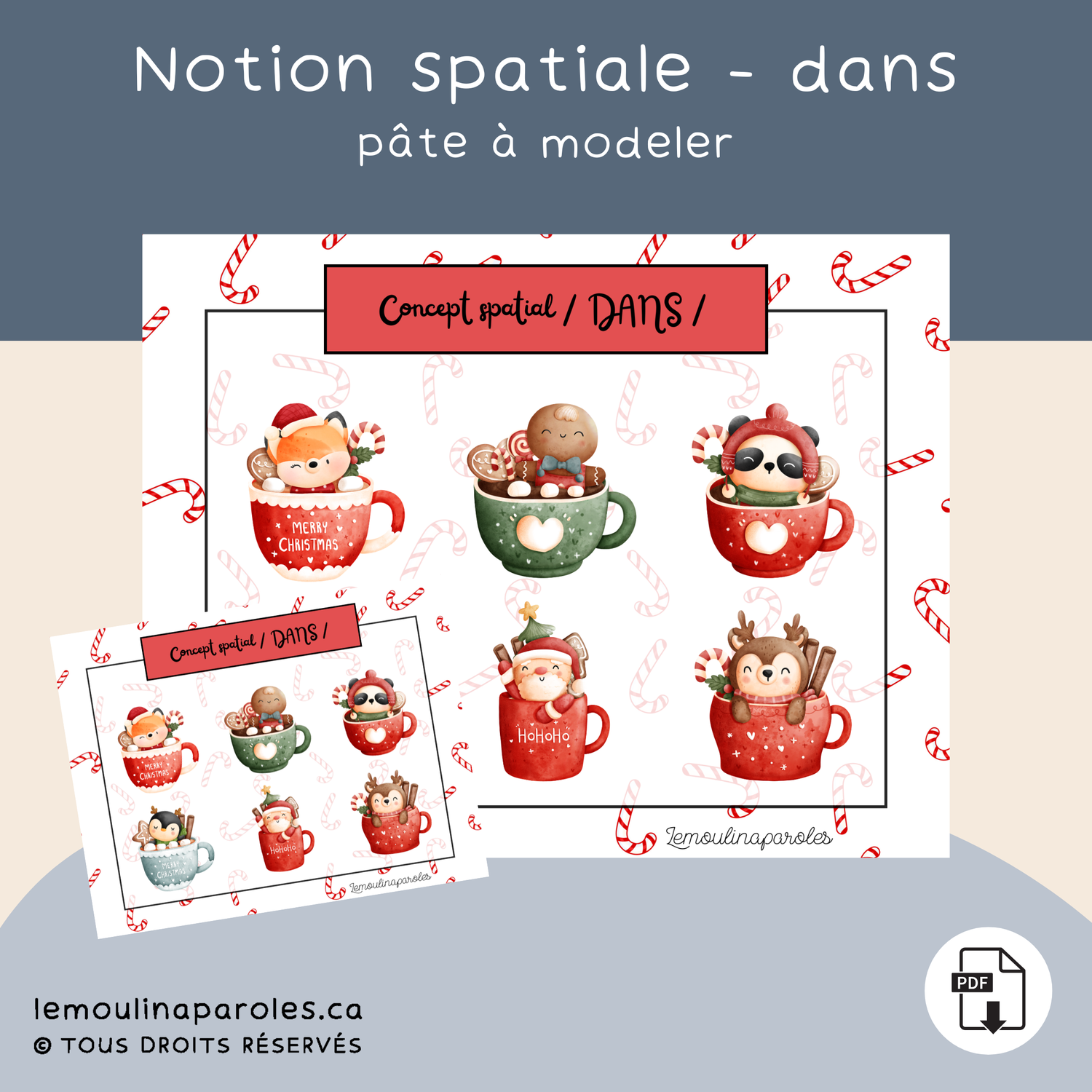 Notions spatiales de Noël /DANS/