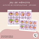 Jeu orthophonie insectes sons syllabes et vocabulaire