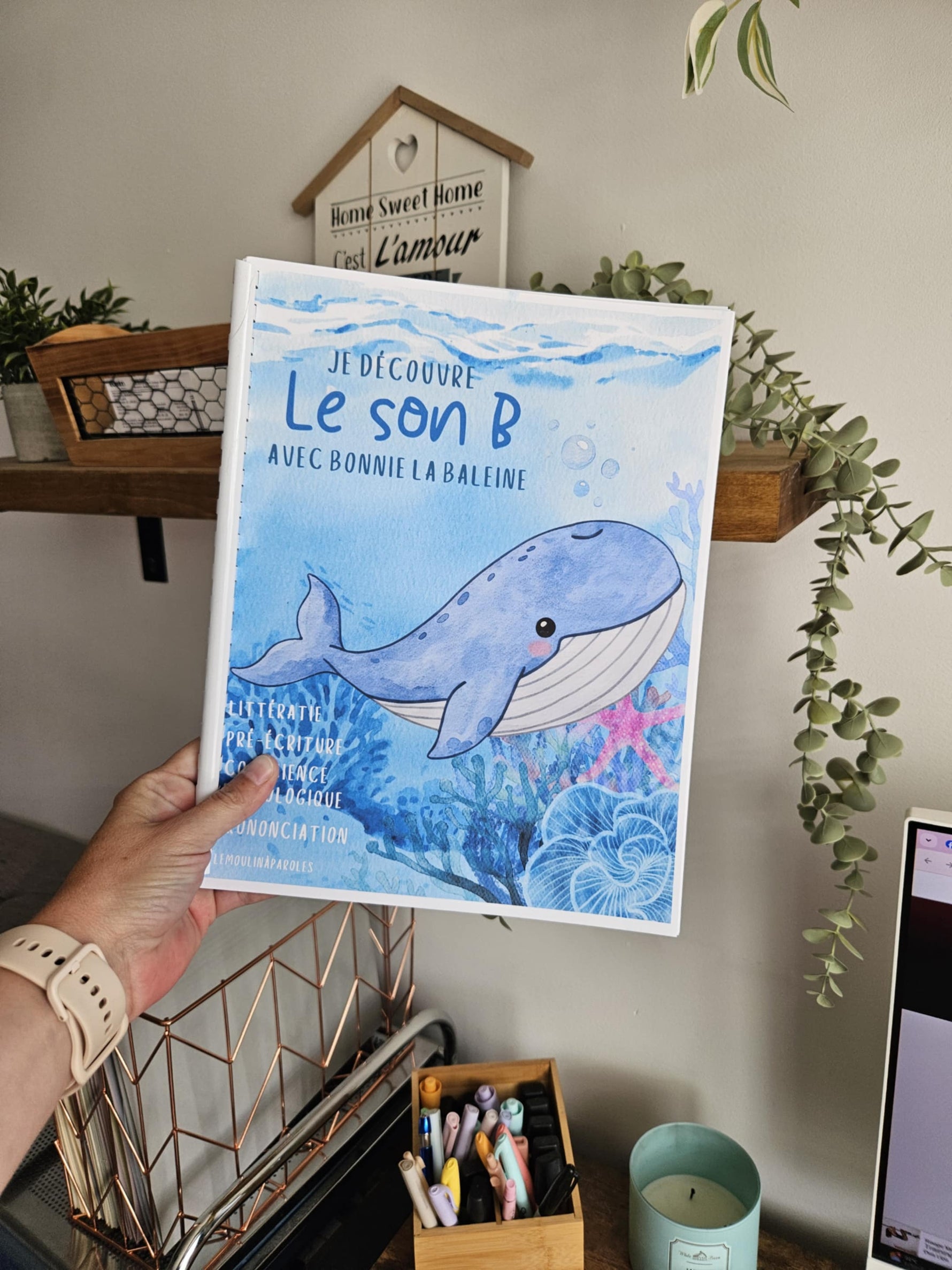 Ressources éducatives pour enfants : collection Cahiers éducatifs de phonologie – Activités ludiques pour travailler les sons et la parole pour travailler la prononciation et la conscience phonologique.
