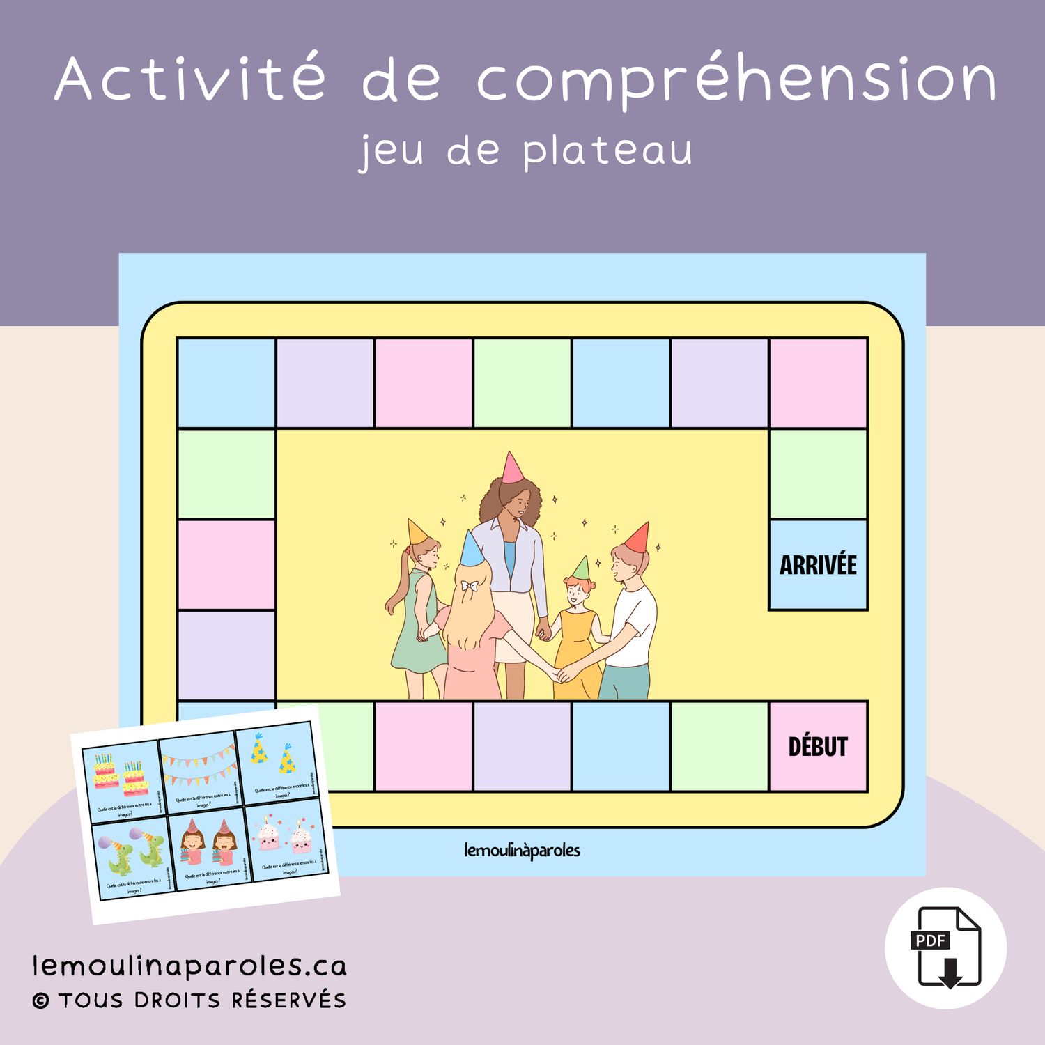 Mon plateau de fête