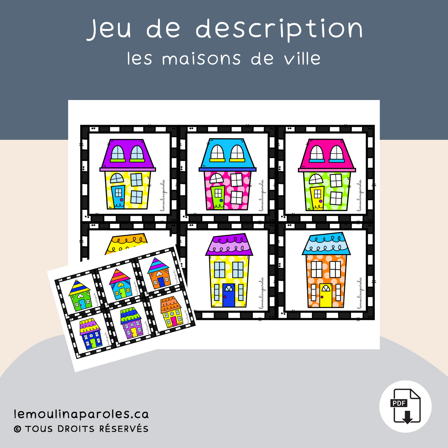 Décris-moi les maisons