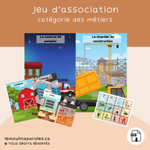 Trousse langage métiers pour enfants avec activités éducatives imprimables préscolaire