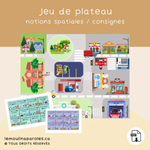 Jeu de catégorisation moyens de transport air terre mer activité langage enfant