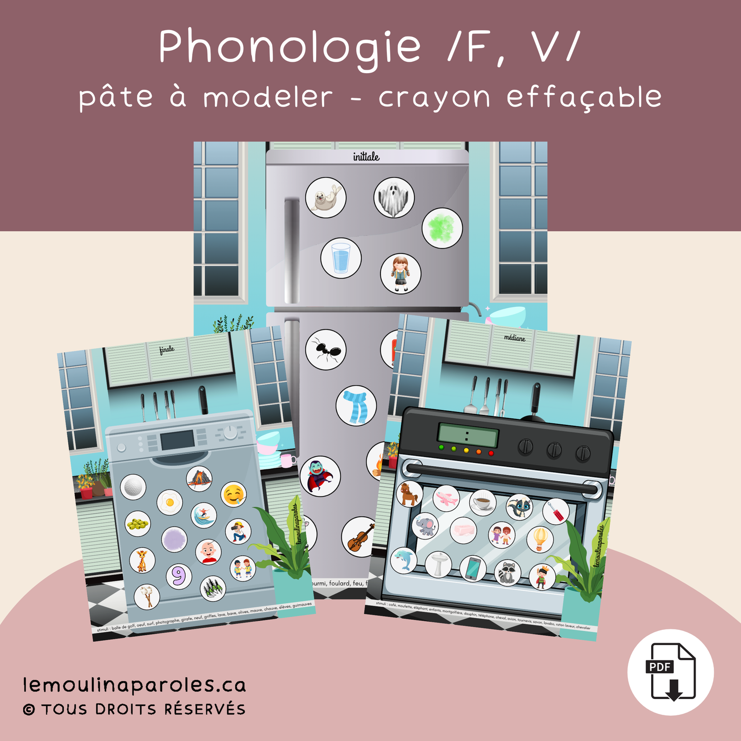 Jour de ménage son F et V