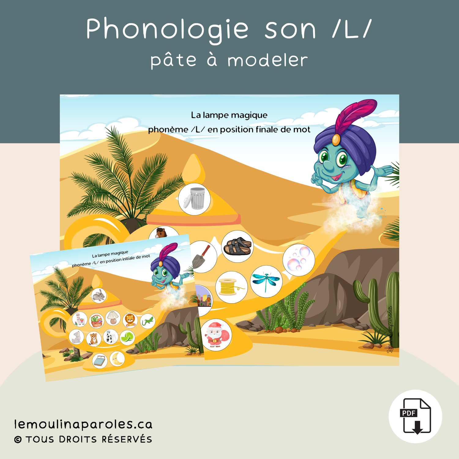 La lampe magique - phonème /L/