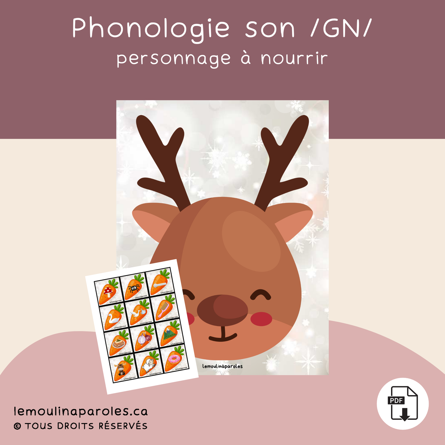 Le petit renne à faim son GN