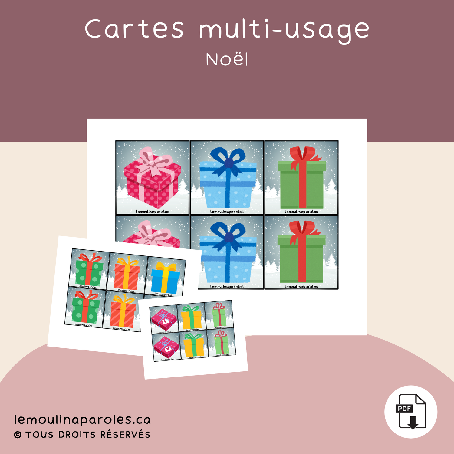 Les cadeaux du Père Noël