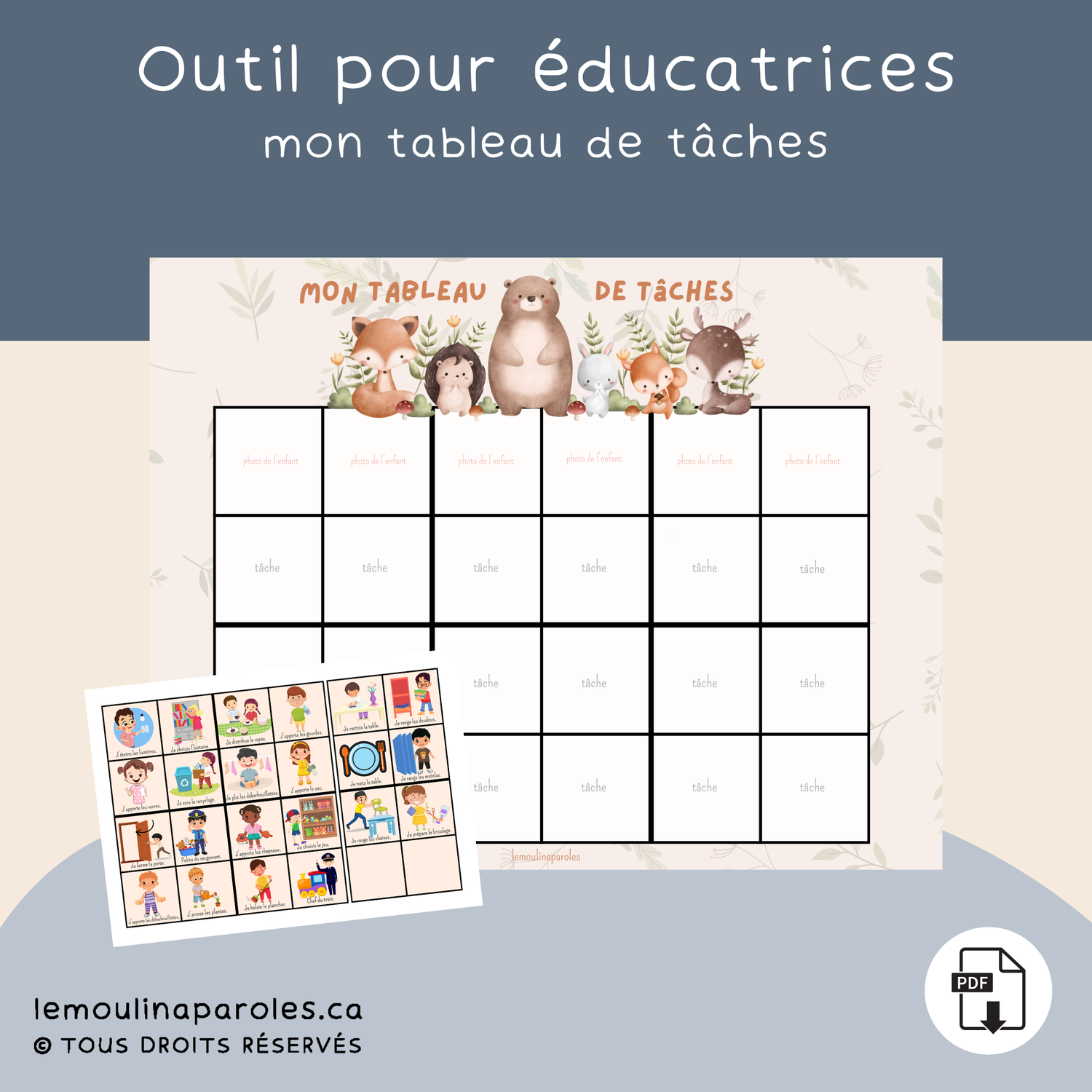 Mon tableau de tâches