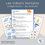 Trousse langage sous l’océan avec activités extérieures pour stimuler le langage chez les enfants préscolaires – Le Moulin à Paroles