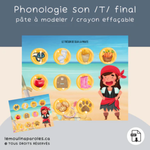 Trousse langage thème pirates pour enfants préscolaires avec activités éducatives imprimables