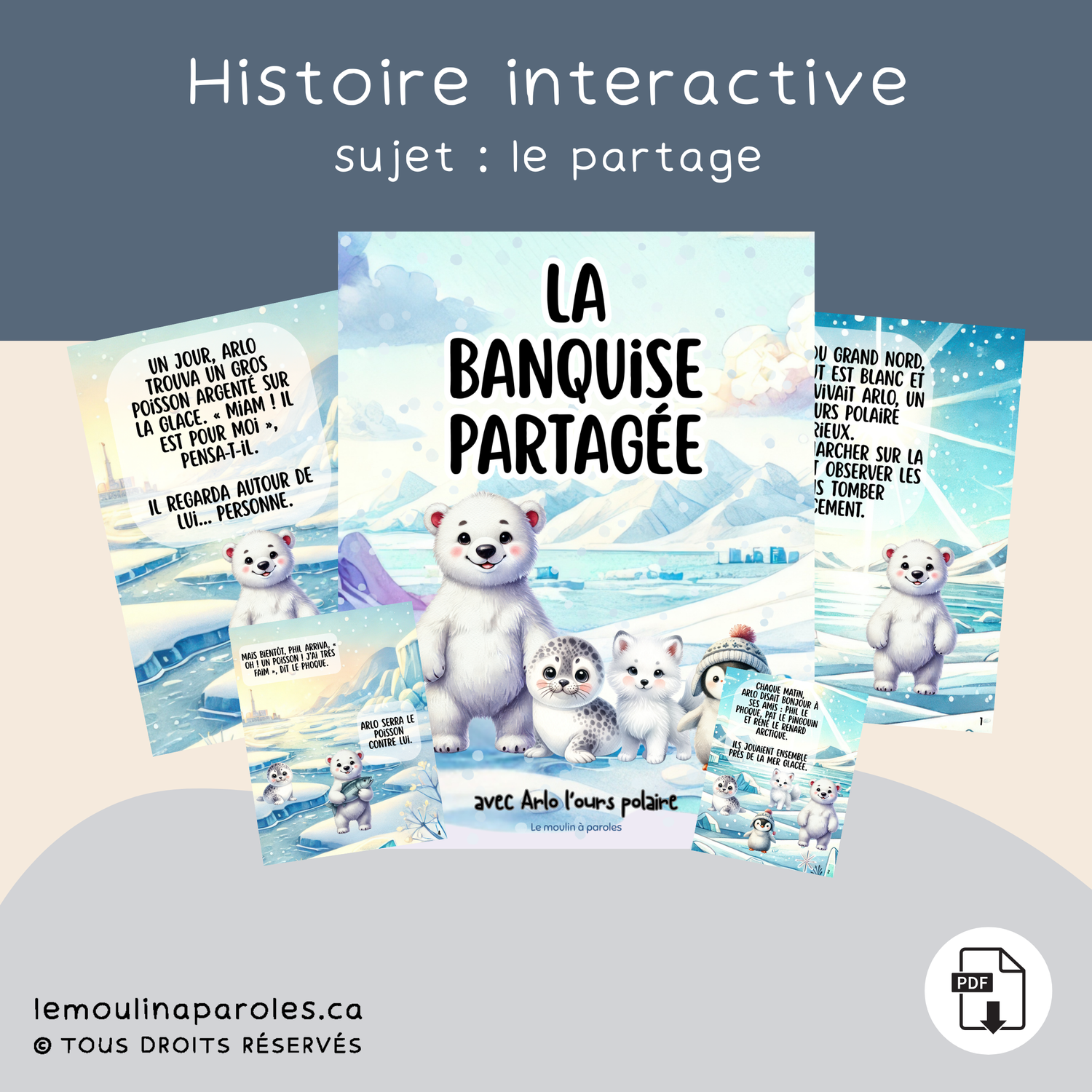 Histoire la banquise partagée