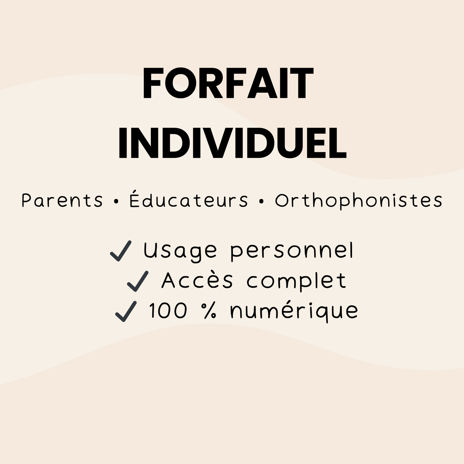 Abonnement individuel - Matériel pédagogique