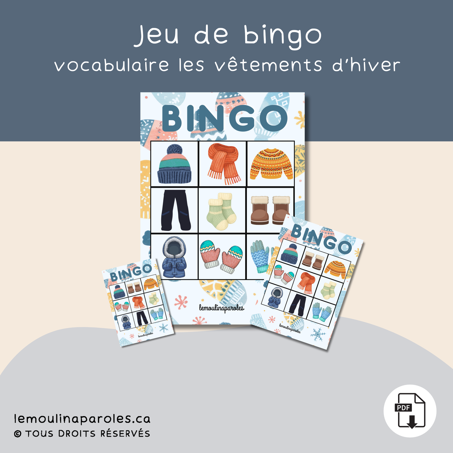 Bingo- Habit d'hiver