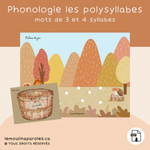 Trousse langage automne pour enfants avec activités éducatives imprimables