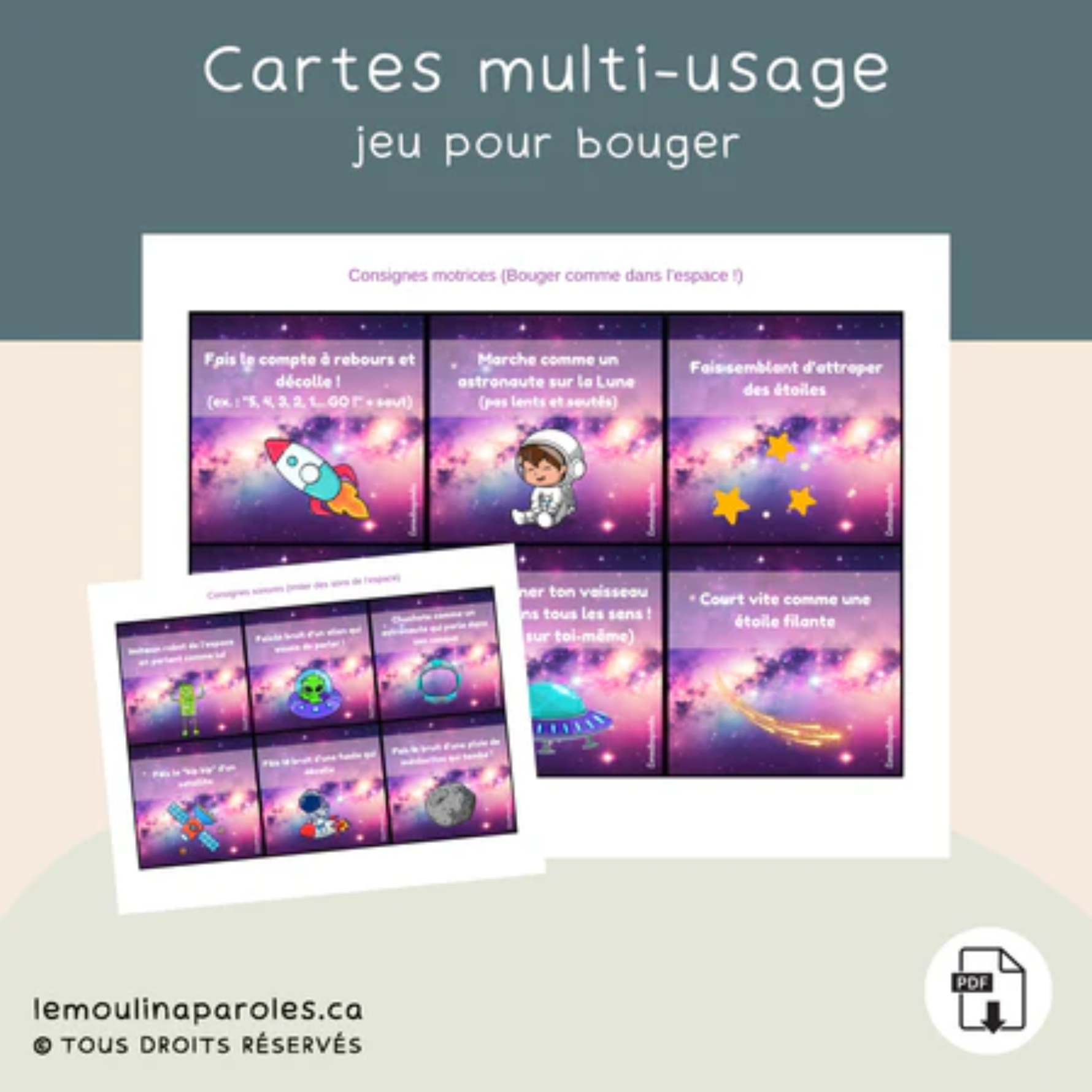 Jeux éducatifs espace préscolaire