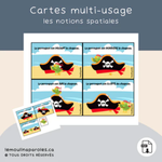Trousse langage île des pirates pour enfants avec activités éducatives imprimables préscolaire