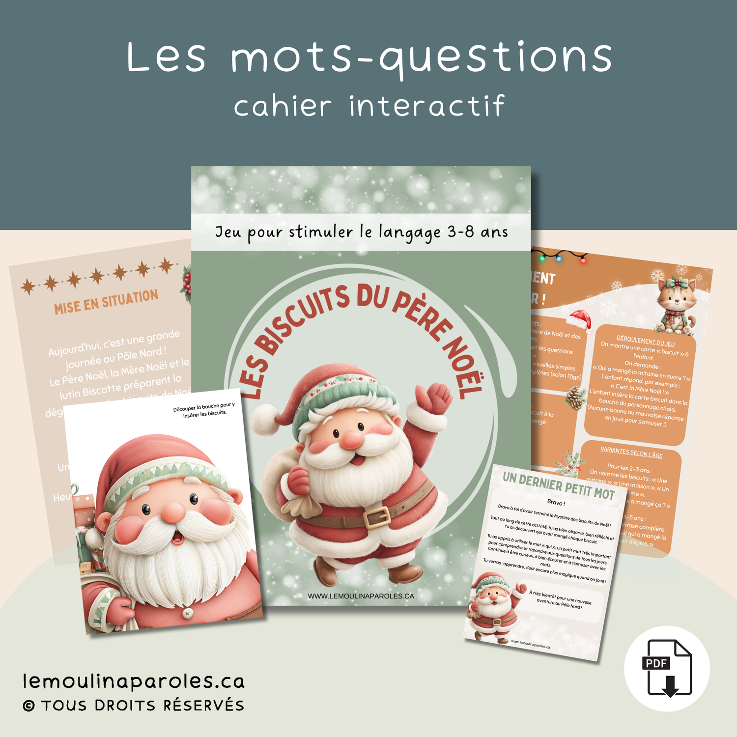 Les biscuits du père Noël