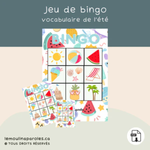Activités imprimables de stimulation du langage sur le thème de l’été pour enfants de 3 à 8 ans.