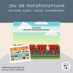 Jeu de catégorisation moyens de transport air terre mer activité langage enfant