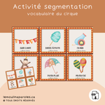 Trousse langage cirque jeux éducatifs enfant PDF