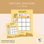Jeu orthophonie ferme sons CH vocabulaire animaux