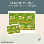Activités langage préscolaire thème animaux imprimable
