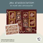 Activités préscolaire dinosaures langage