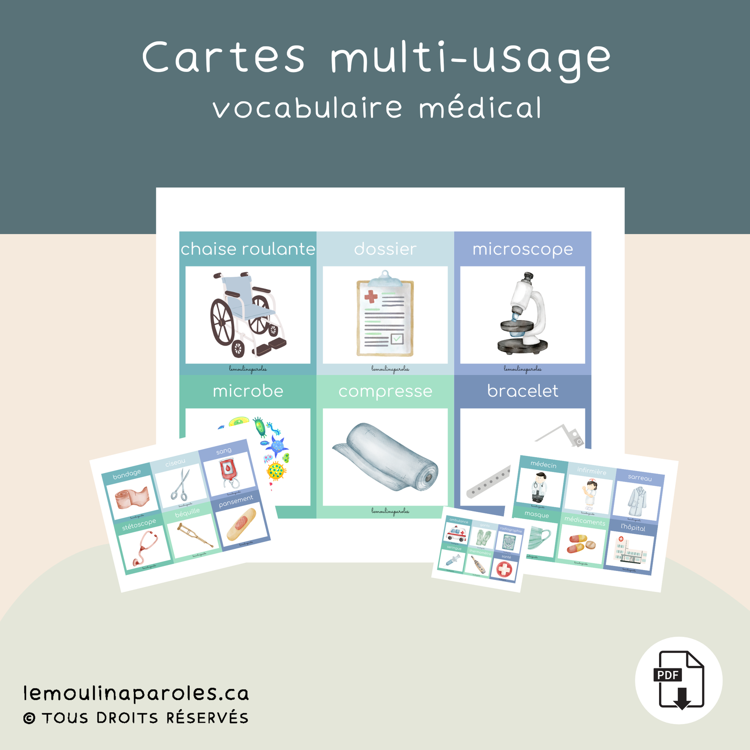 Cartes image - médical