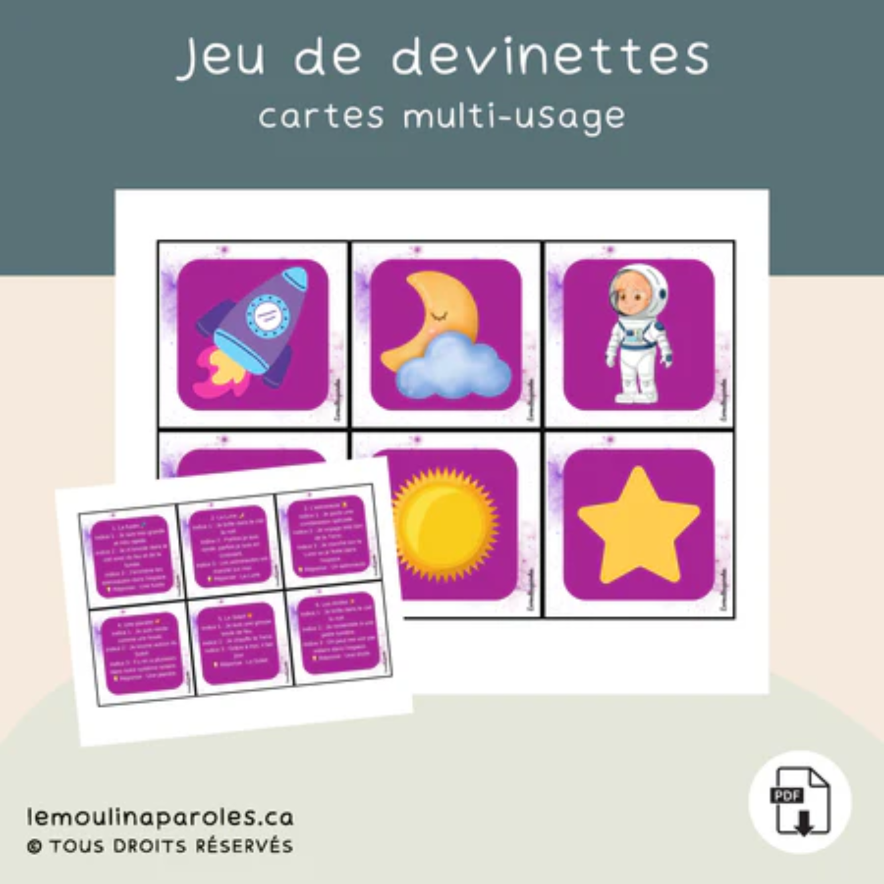 Jeux éducatifs espace préscolaire