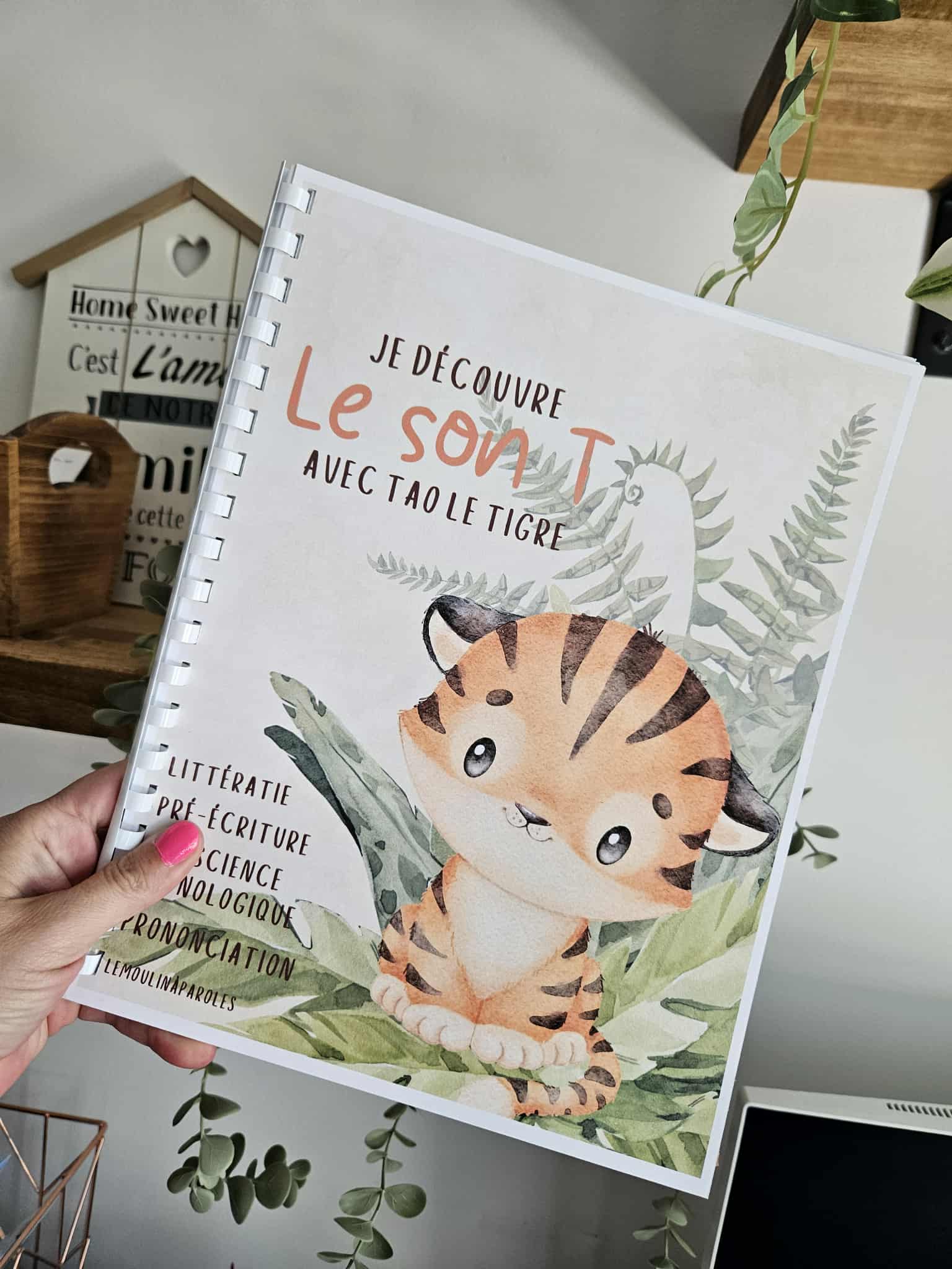 Ressources éducatives pour enfants : collection Cahiers éducatifs de phonologie – Activités ludiques pour travailler les sons et la parole pour travailler la prononciation et la conscience phonologique.