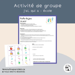 Trousse langage rentrée scolaire avec activités éducatives imprimables pour enfants